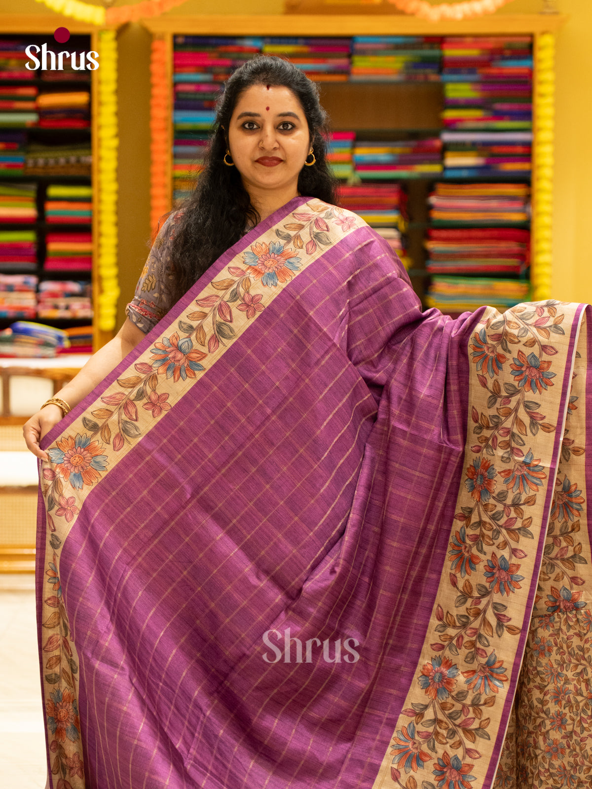 Chennur-Print Saree - EJ04462