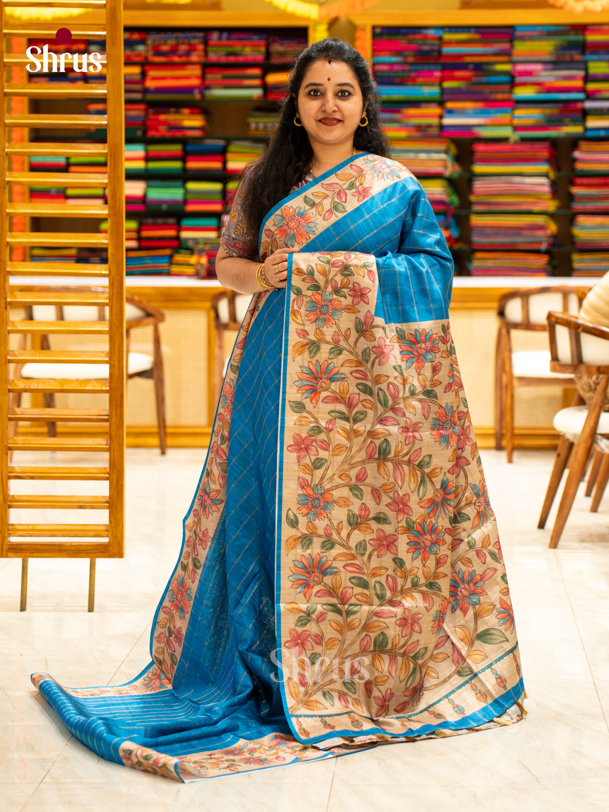 Chennur-Print Saree - EJ04465