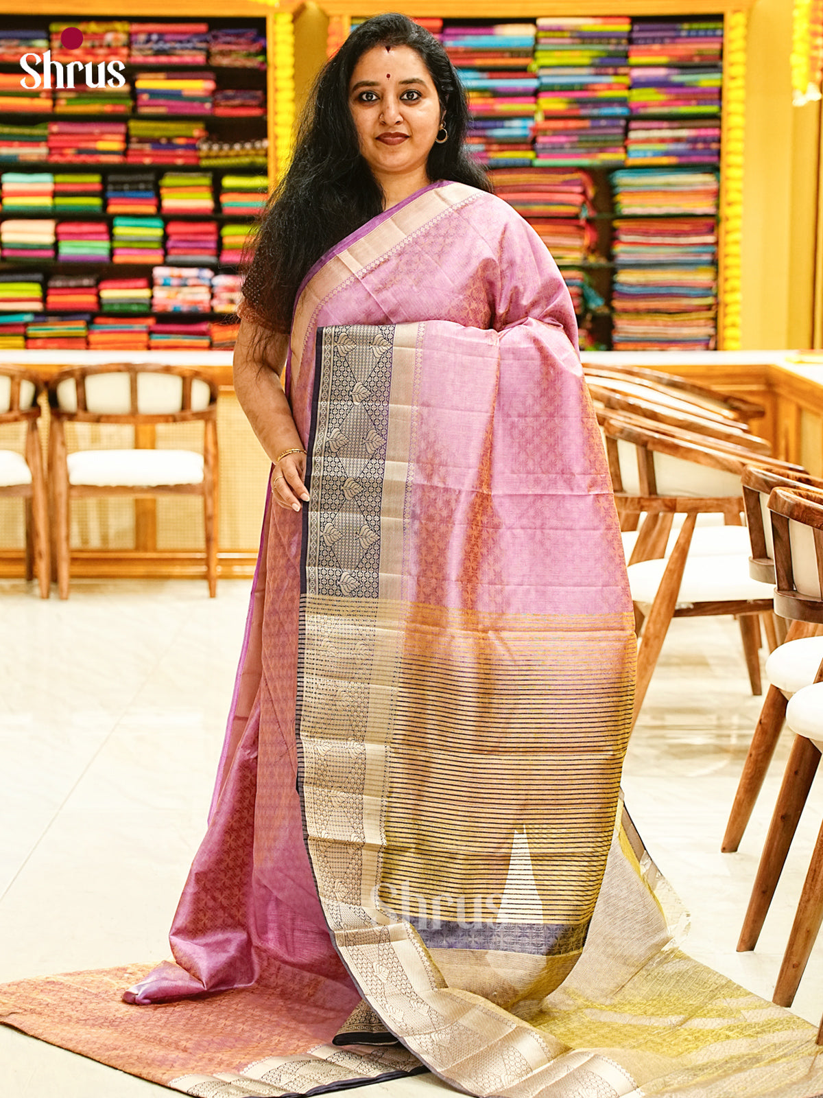 Semi Rawsilk Saree - EJ05075