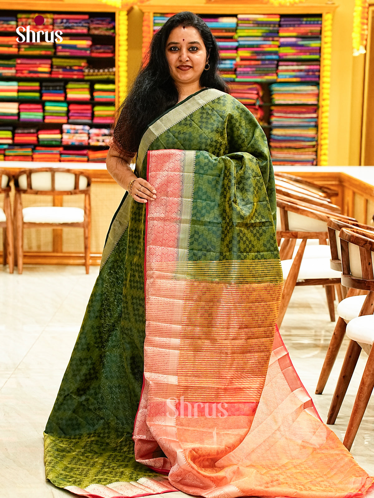 Semi Rawsilk Saree - EJ05095