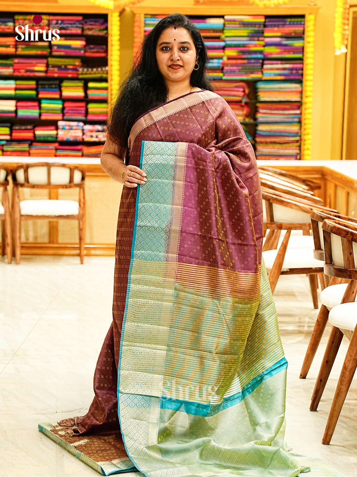 Semi Rawsilk Saree - EJ05103