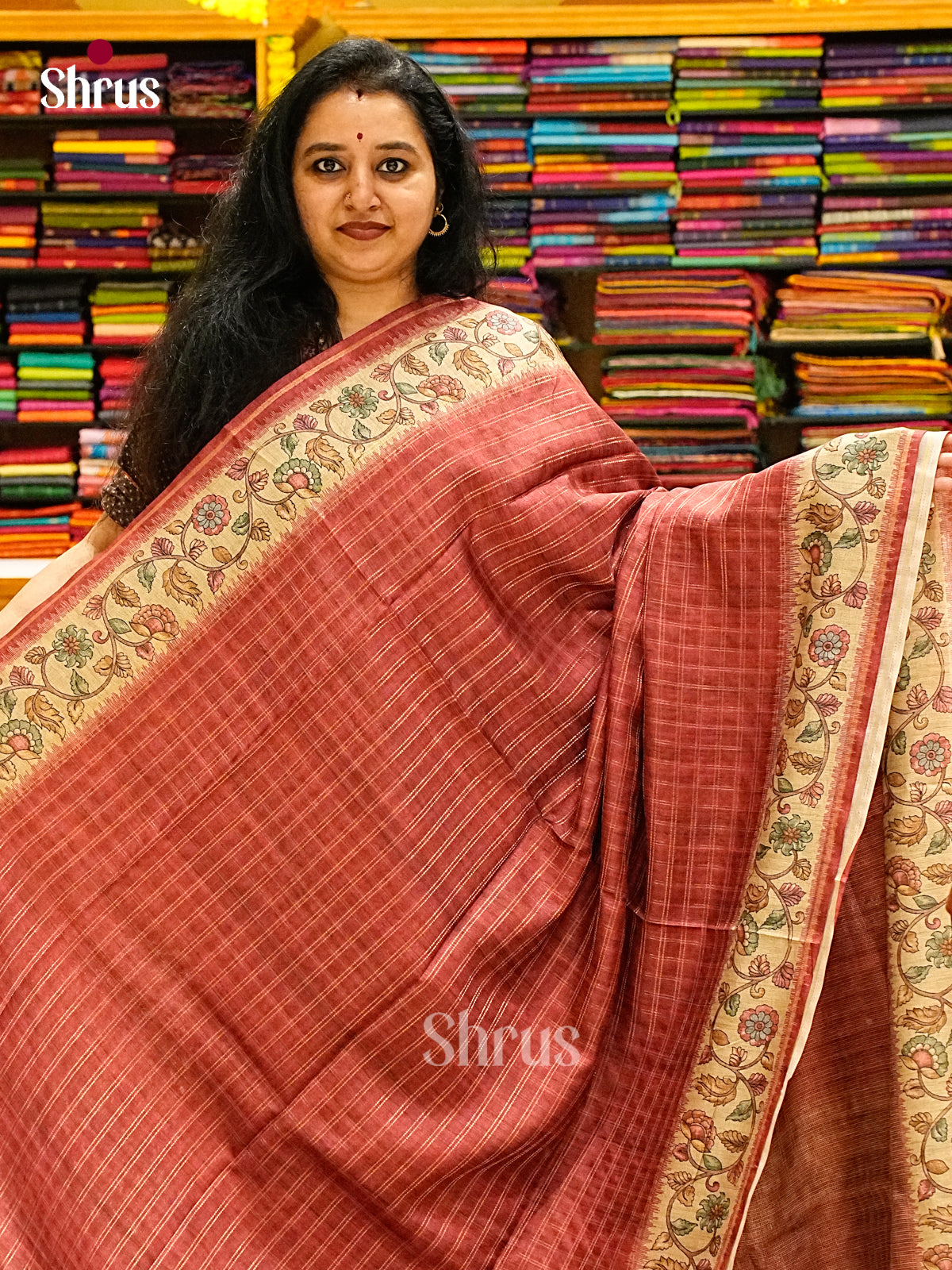 Semi Tussar Saree - EJ05123