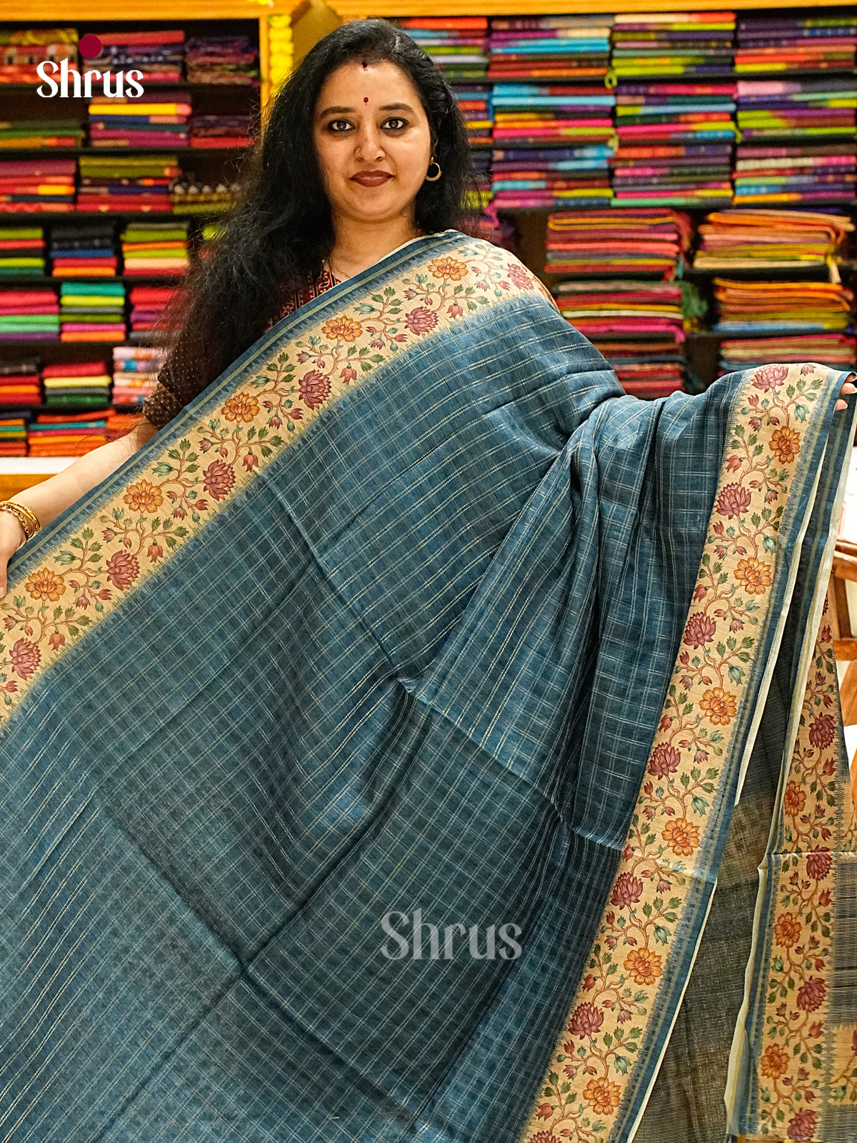 Semi Tussar Saree - EJ05125