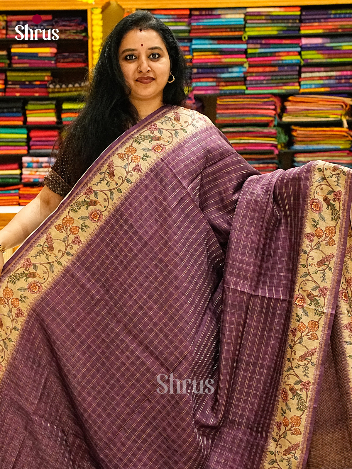 Semi Tussar Saree - EJ05130
