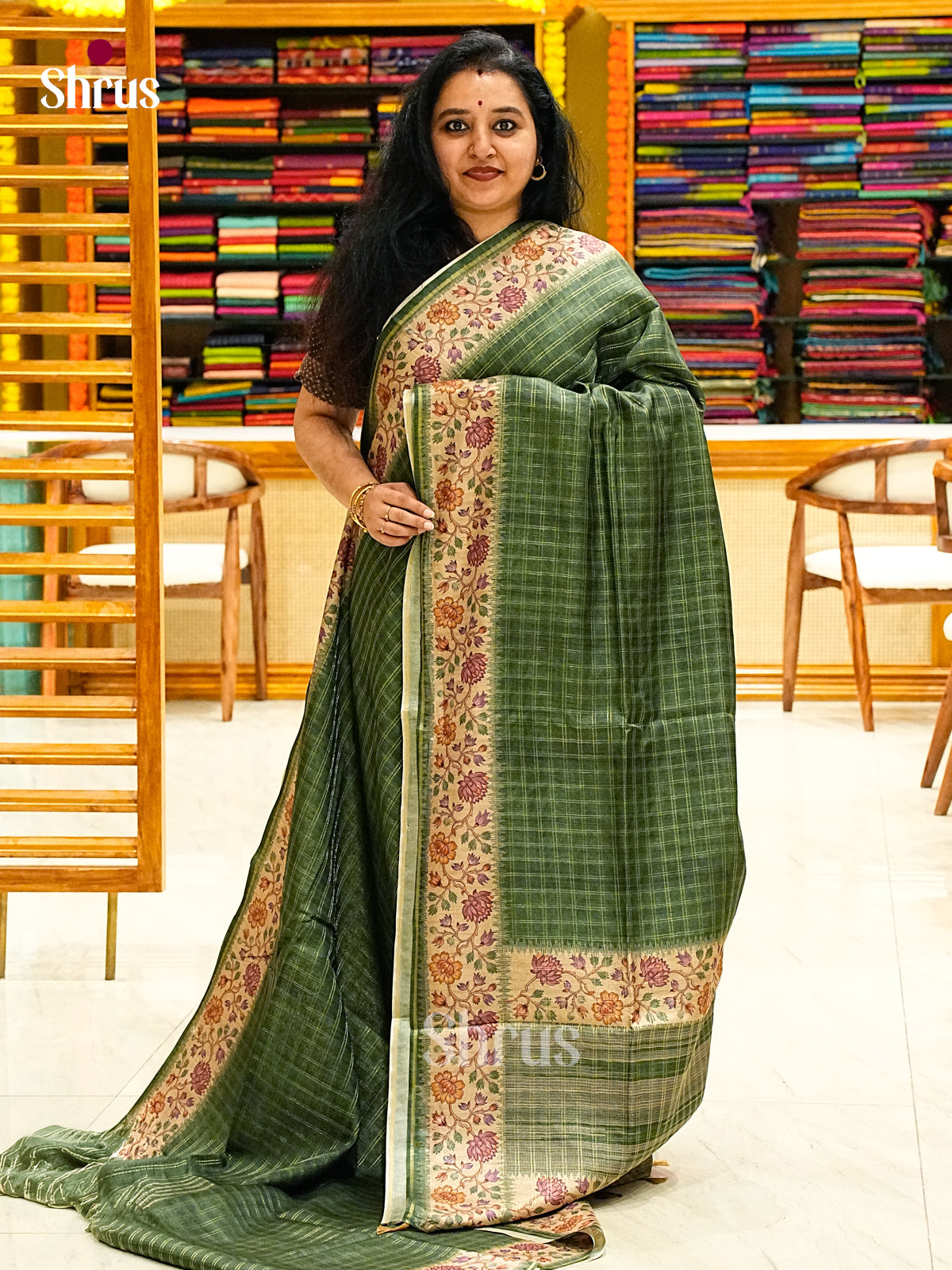 Semi Tussar Saree - EJ05131