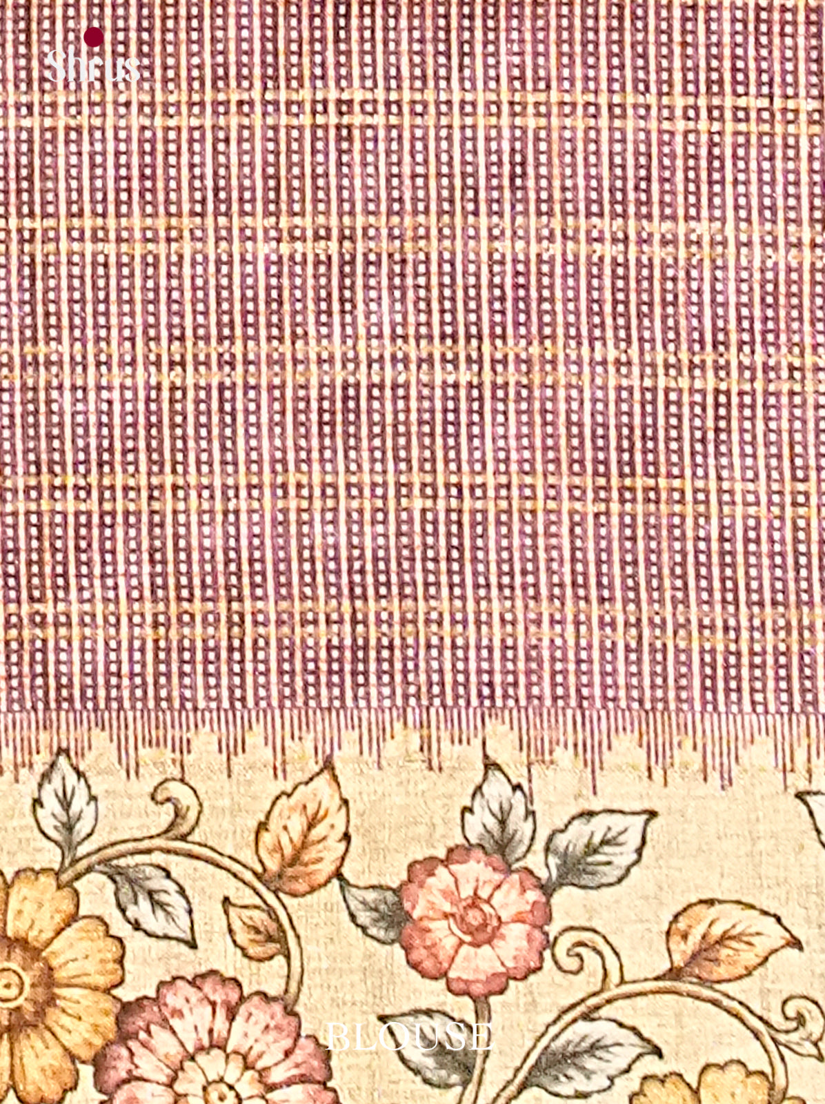Semi Tussar Saree - EJ05133