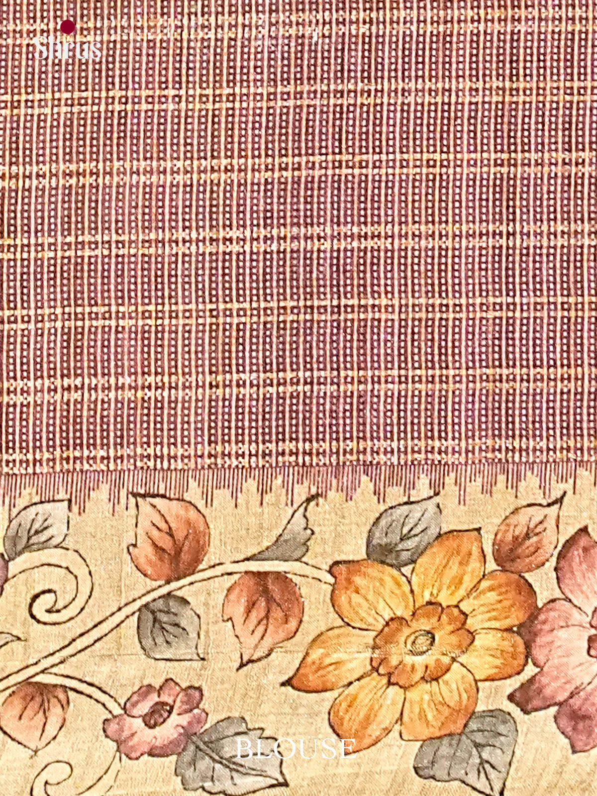 Semi Tussar Saree - EJ05139