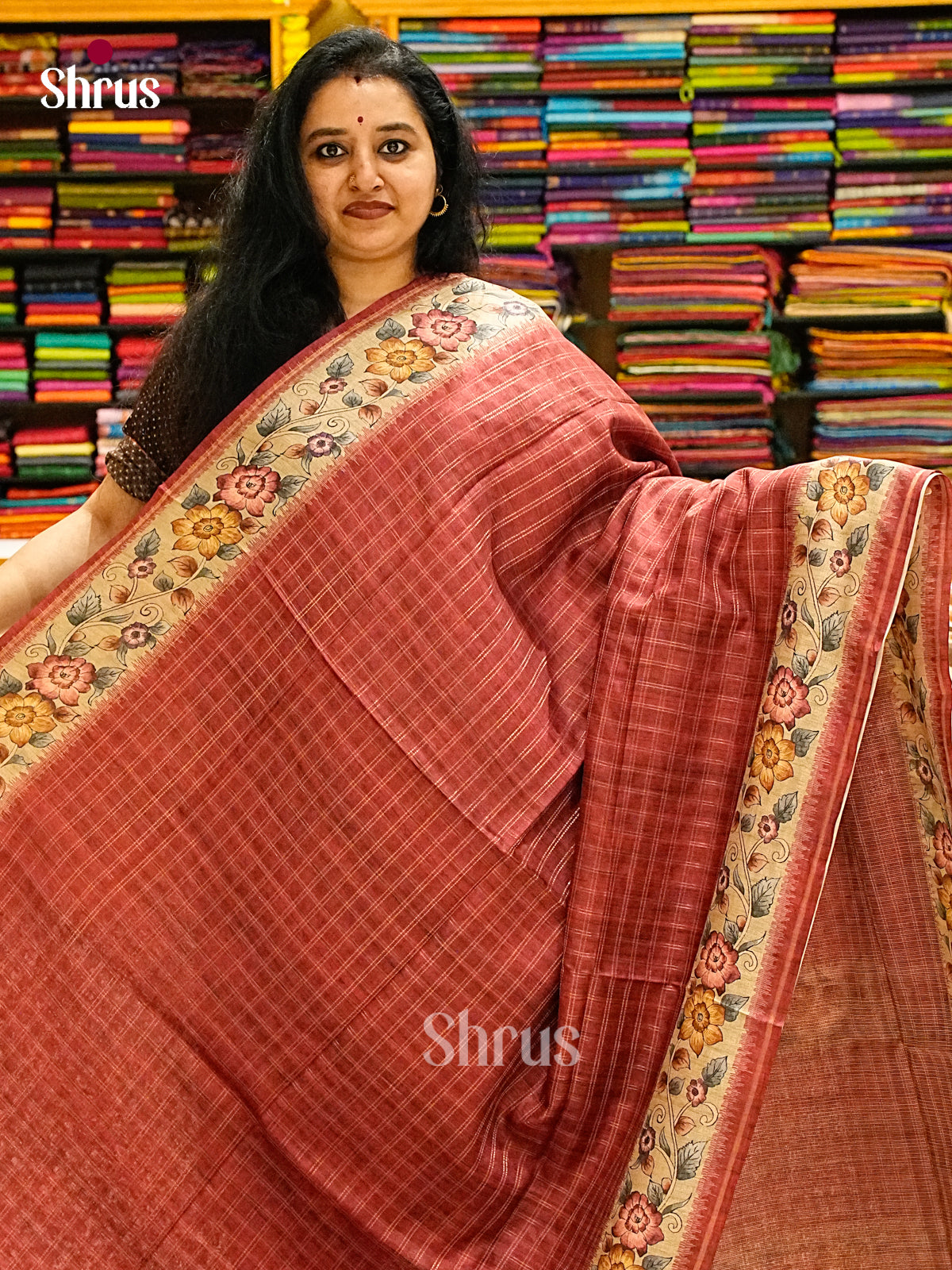 Semi Tussar Saree - EJ05140