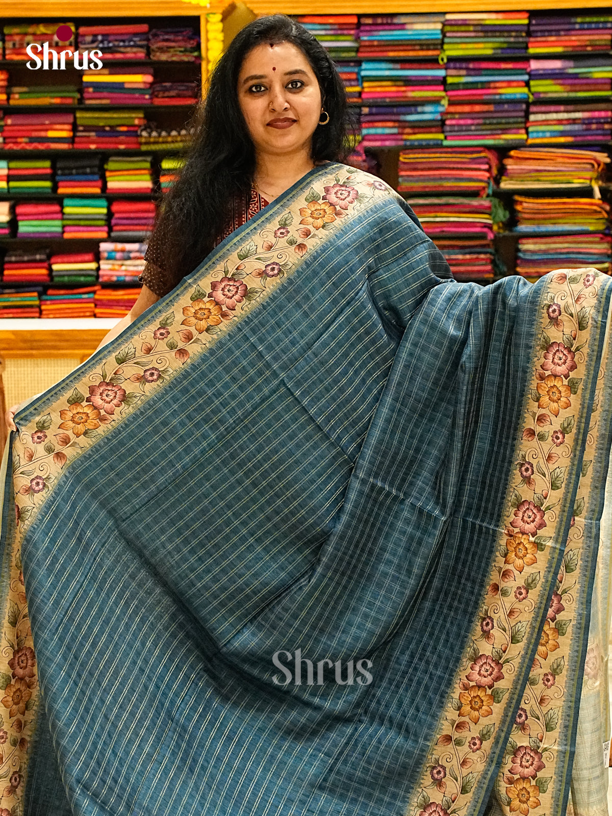 Semi Tussar Saree - EJ05141