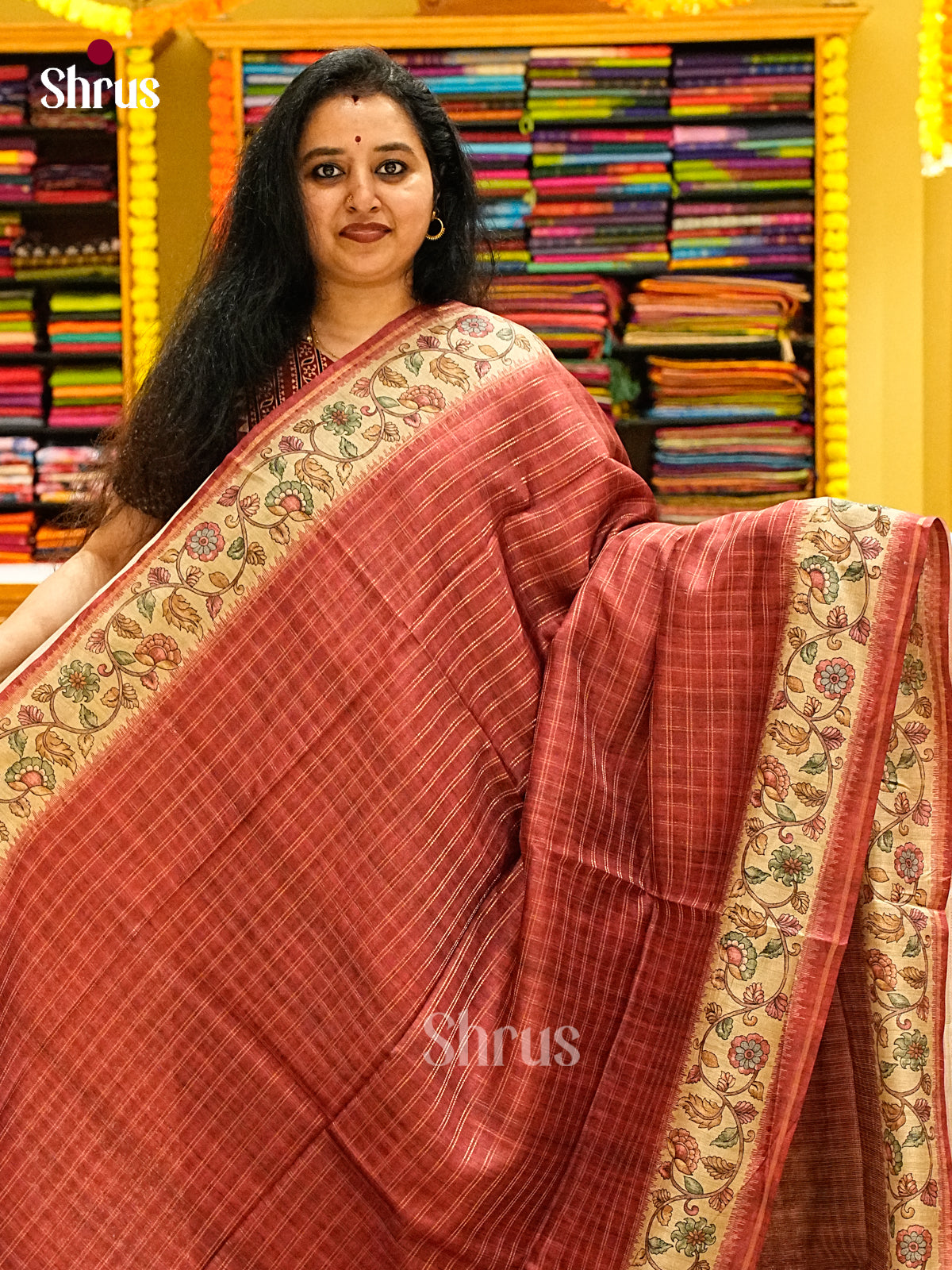 Semi Tussar Saree - EJ05146