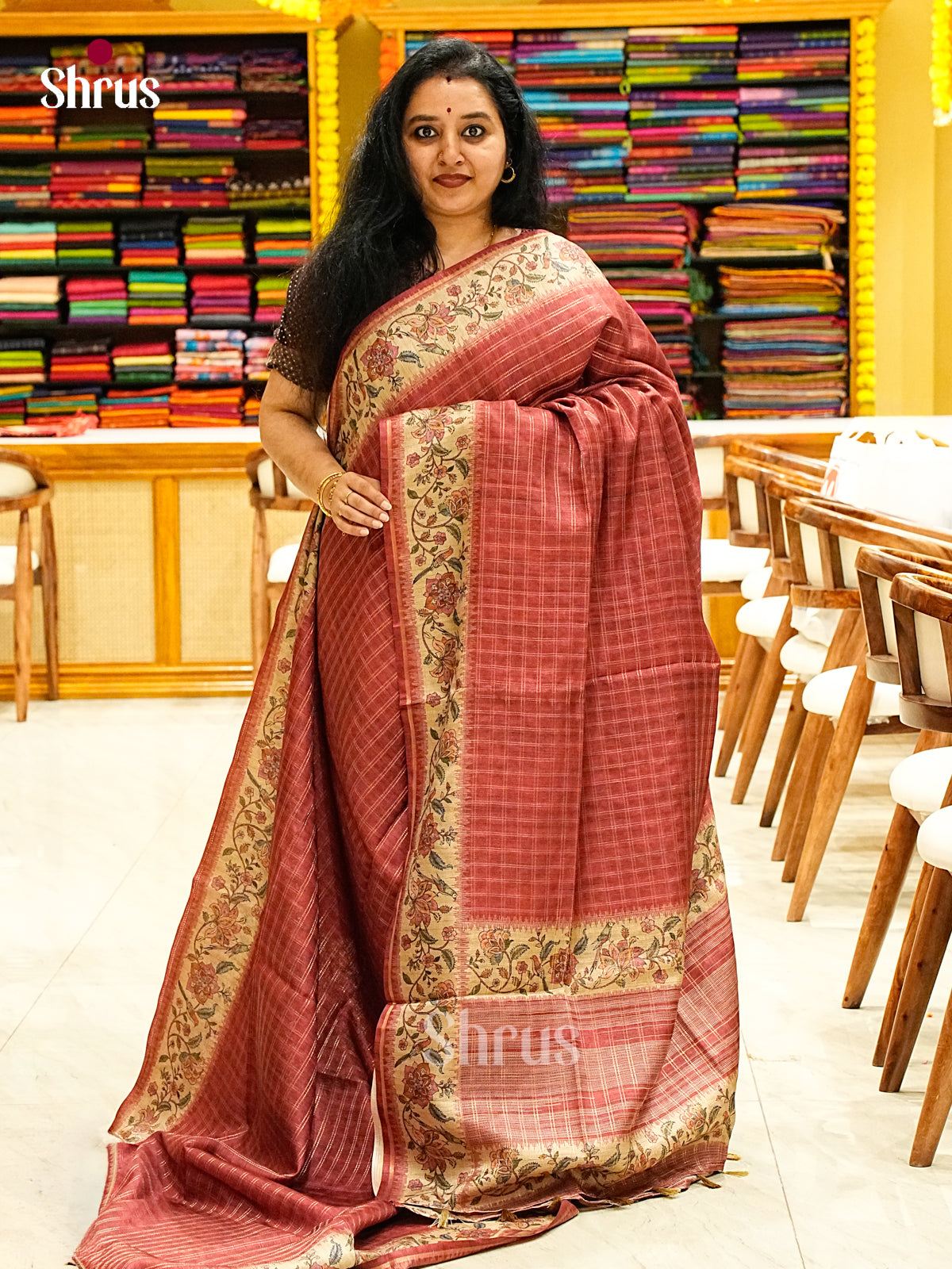 Semi Tussar Saree - EJ05148