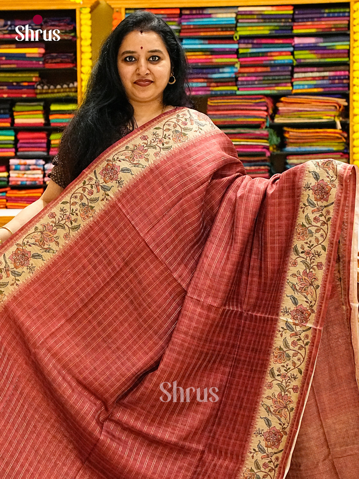 Semi Tussar Saree - EJ05148