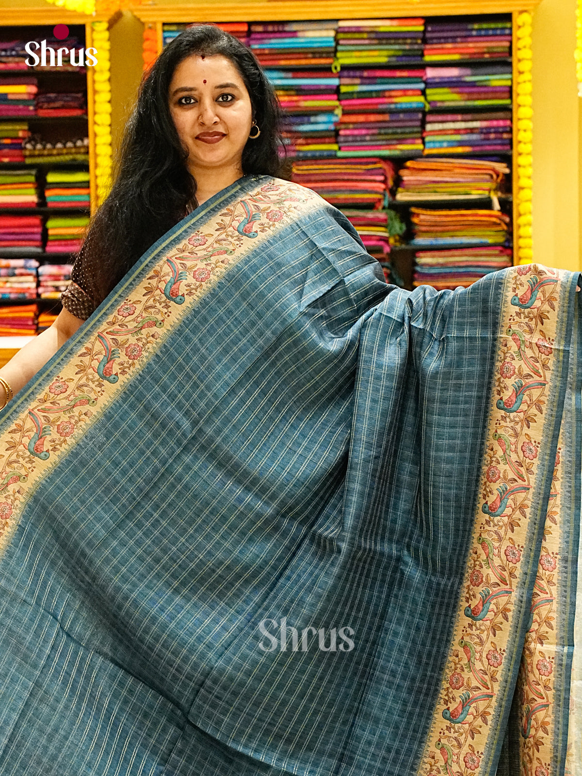 Semi Tussar Saree - EJ05155