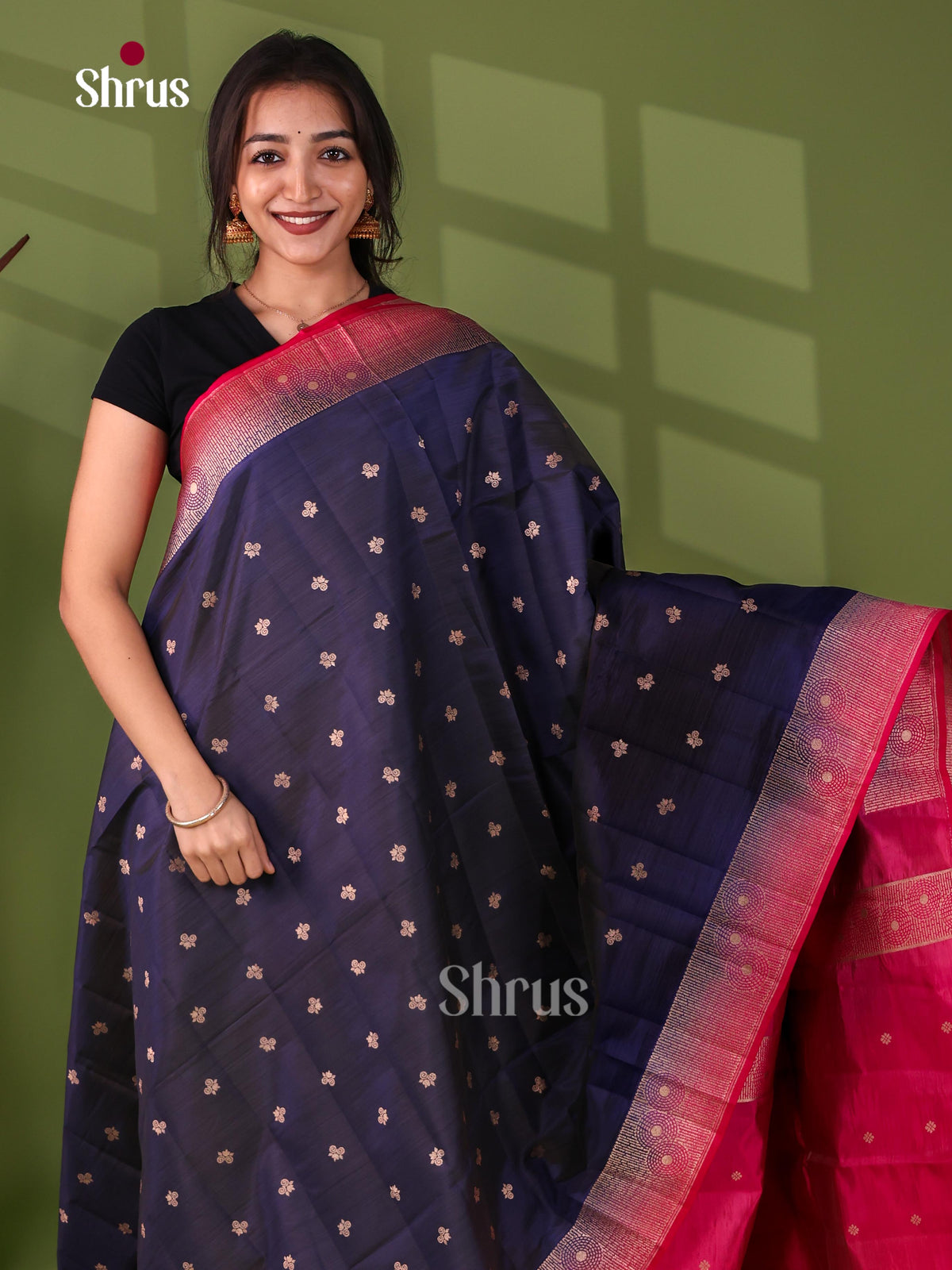 Semi Rawsilk Saree - EJ05181