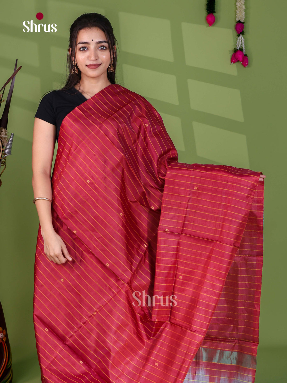 Banana Pith Saree - EJ05298
