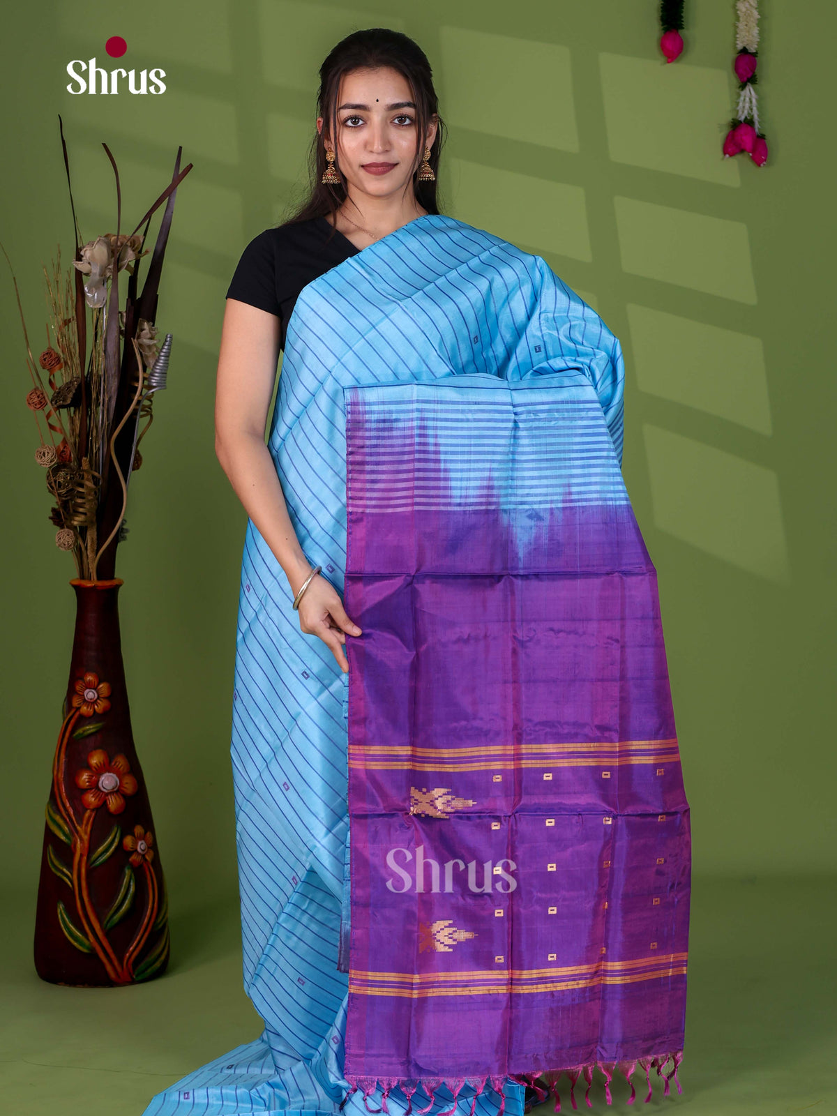 Banana Pith Saree - EJ05299