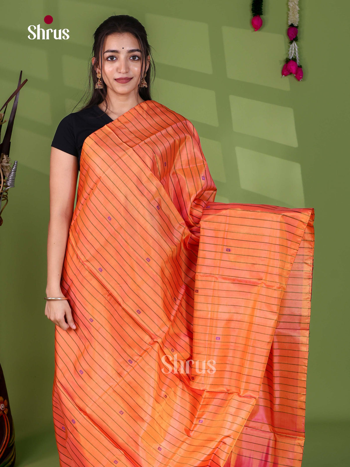 Banana Pith Saree - EJ05306