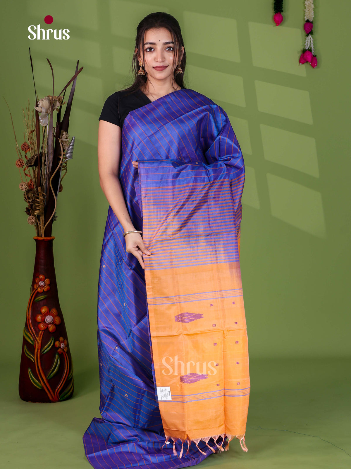Banana Pith Saree - EJ05308