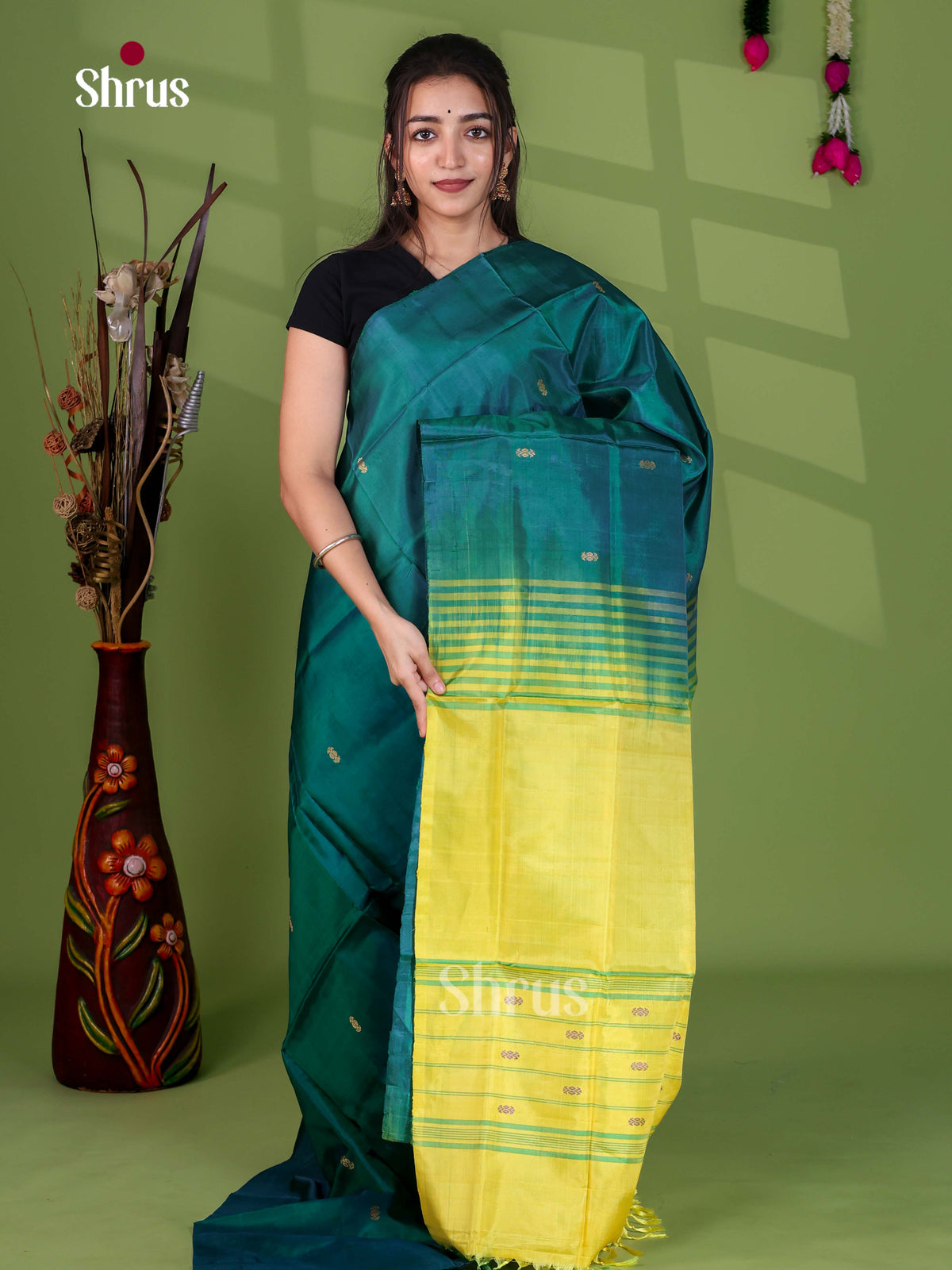 Banana Pith Saree - EJ05309