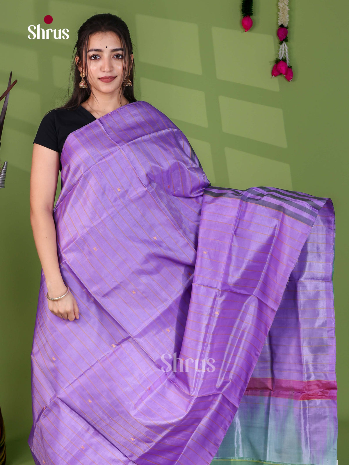Banana Pith Saree - EJ05310