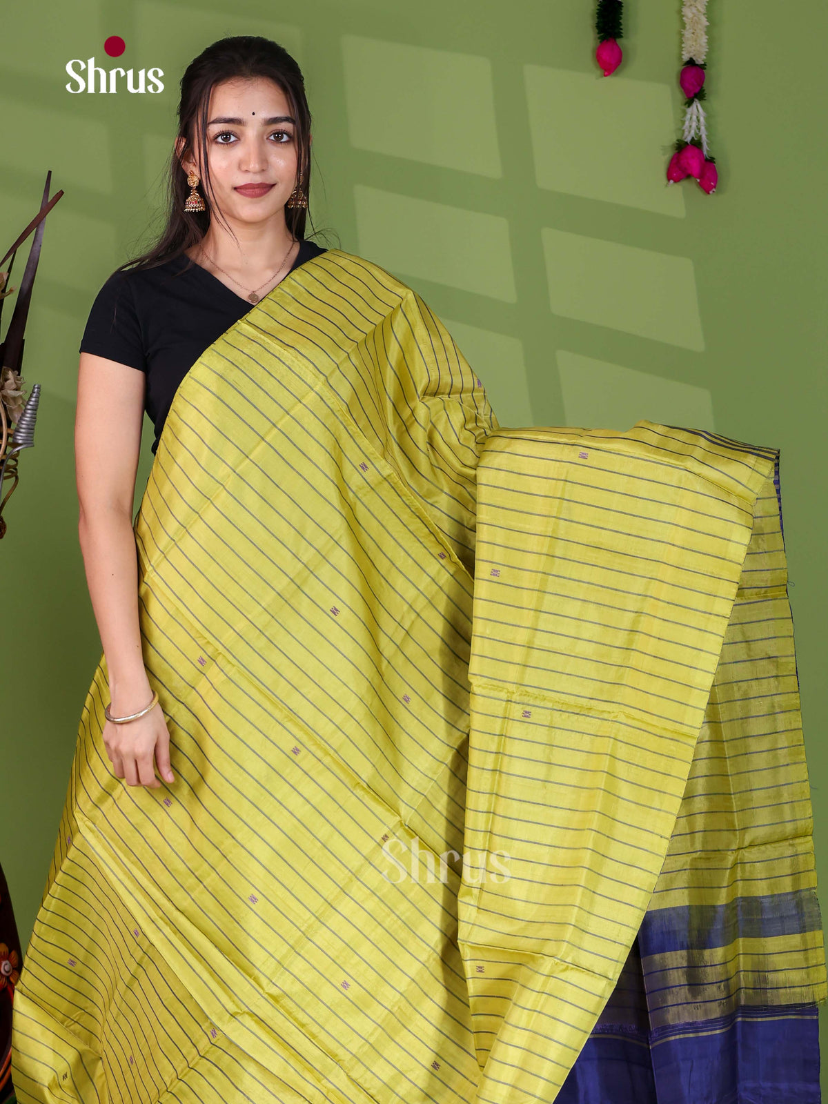 Banana Pith Saree - EJ05320