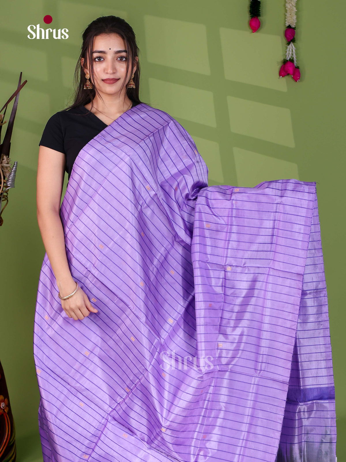Banana Pith Saree - EJ05325