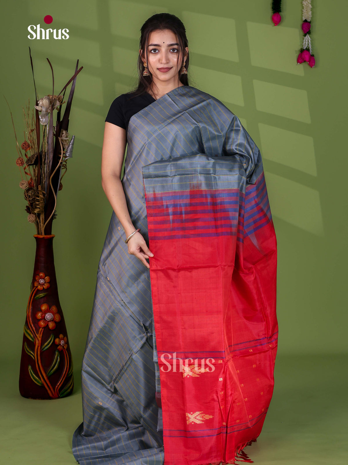 Banana Pith Saree - EJ05327