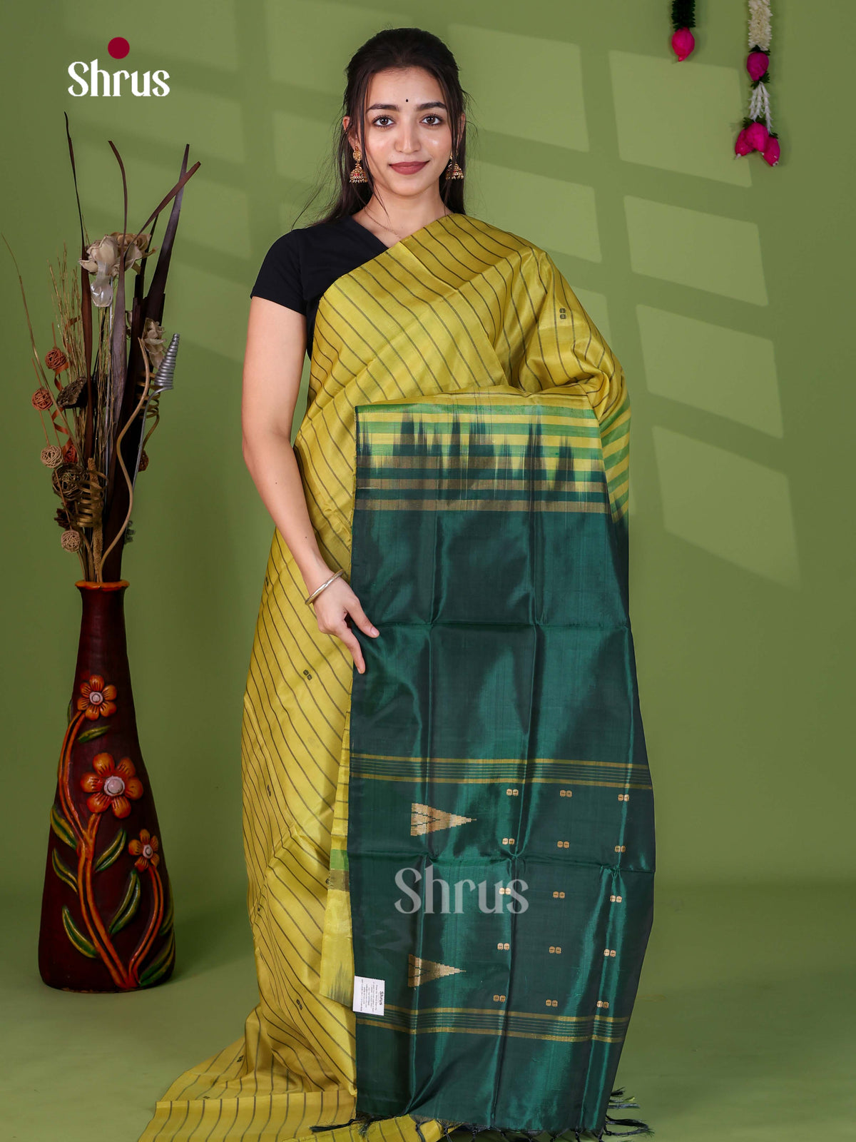 Banana Pith Saree - EJ05330
