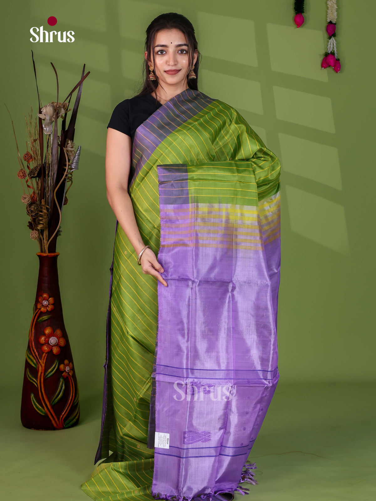 Banana Pith Saree - EJ05333