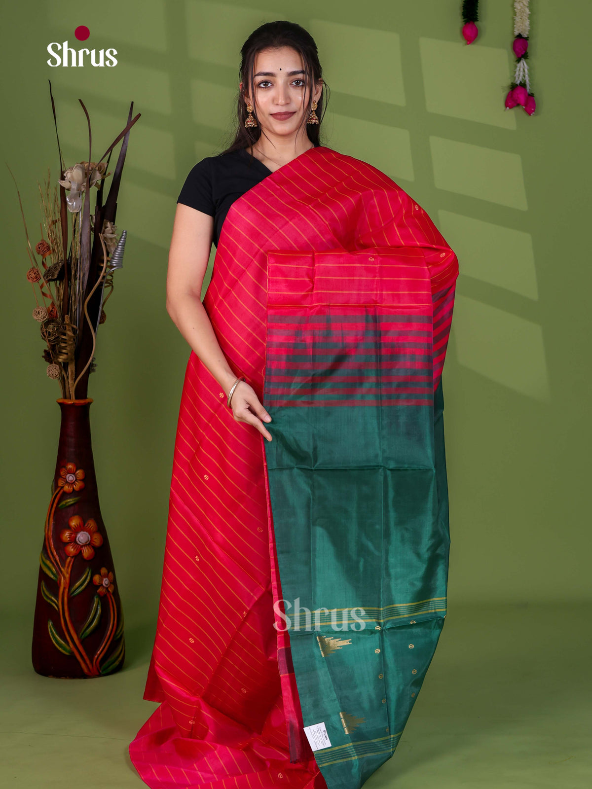 Banana Pith Saree - EJ05334