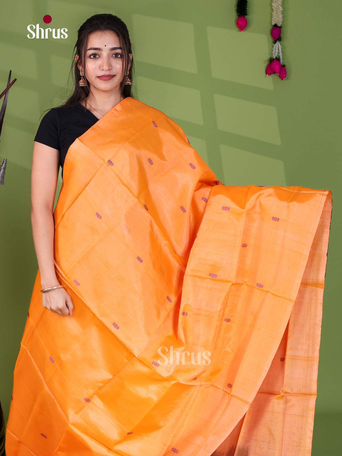 Banana Pith Saree - EJ05355