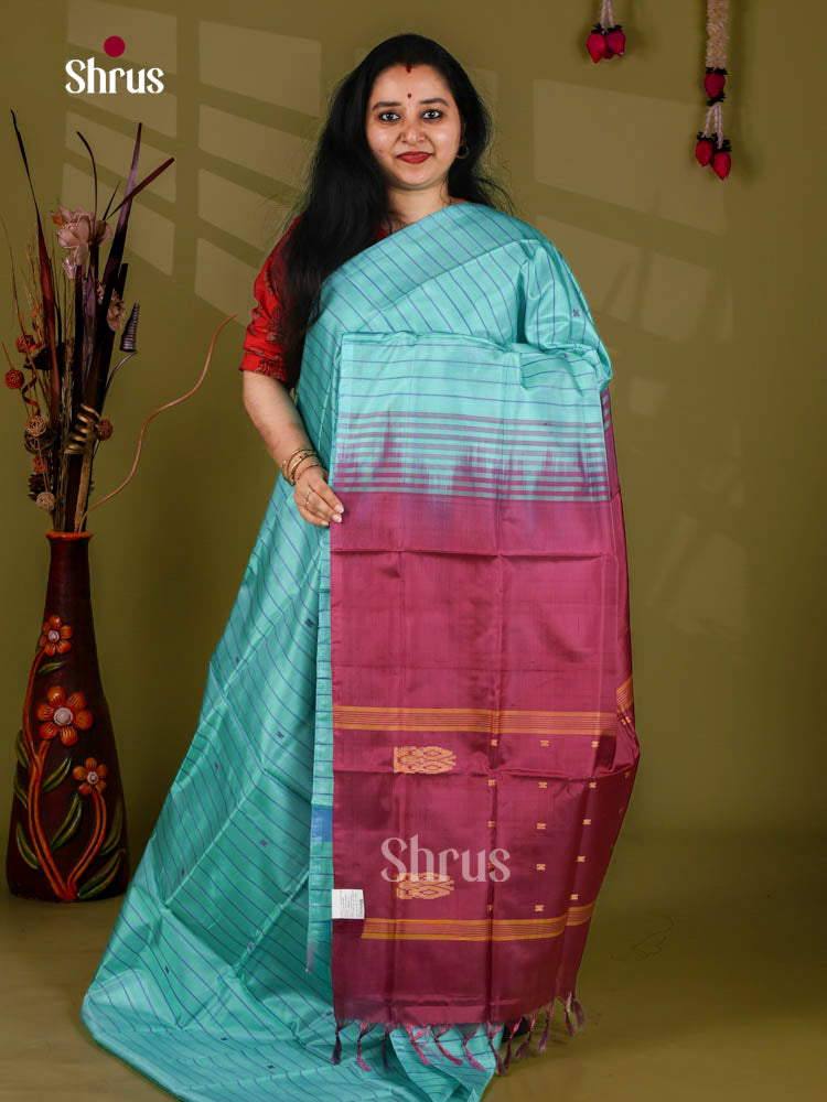 Banana Pith Saree - EJ05368