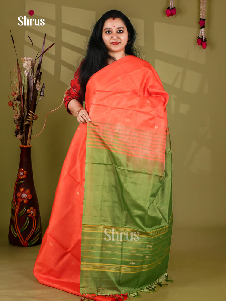Banana Pith Saree - EJ05380