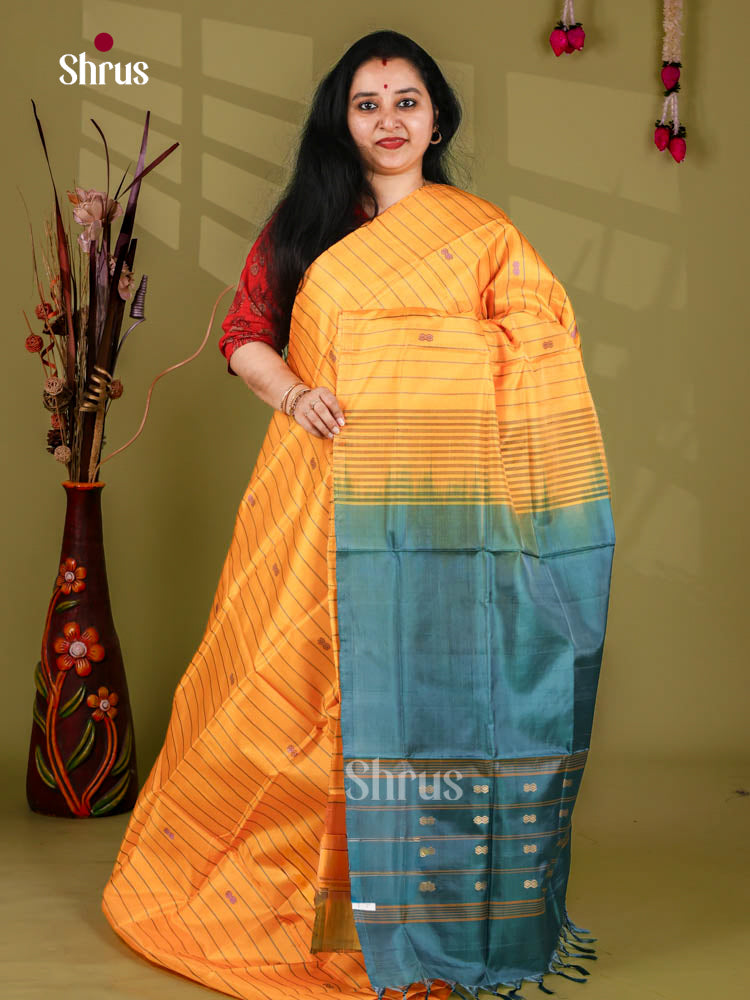 Banana Pith Saree - EJ05395
