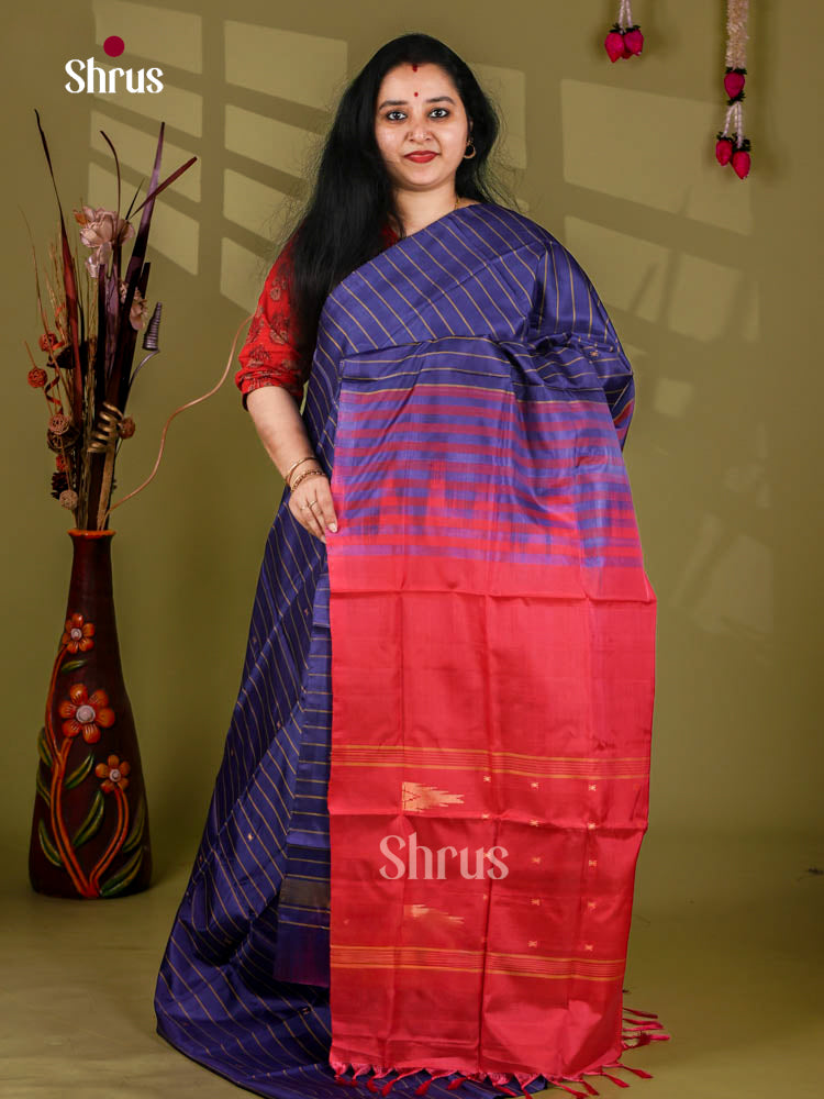 Banana Pith Saree - EJ05400