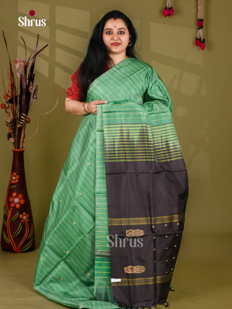 Banana Pith Saree - EJ05401