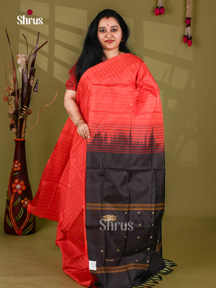 Banana Pith Saree - EJ05405