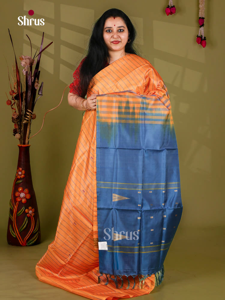 Banana Pith Saree - EJ05414