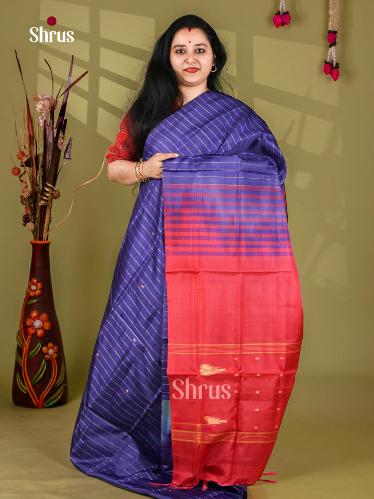 Banana Pith Saree - EJ05416