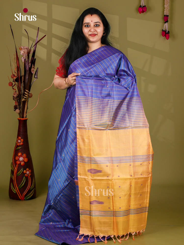 Banana Pith Saree - EJ05422