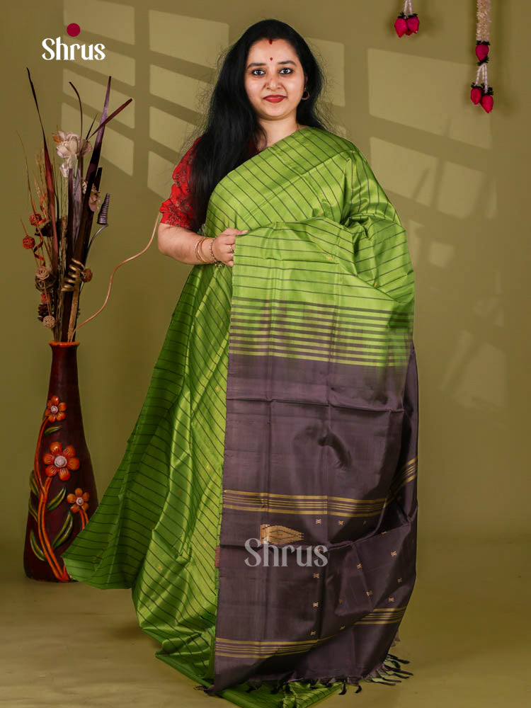 Banana Pith Saree - EJ05427