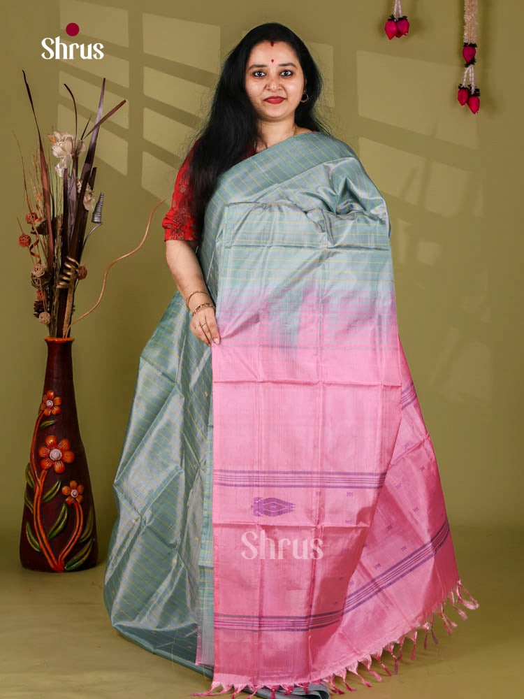 Banana Pith Saree - EJ05428