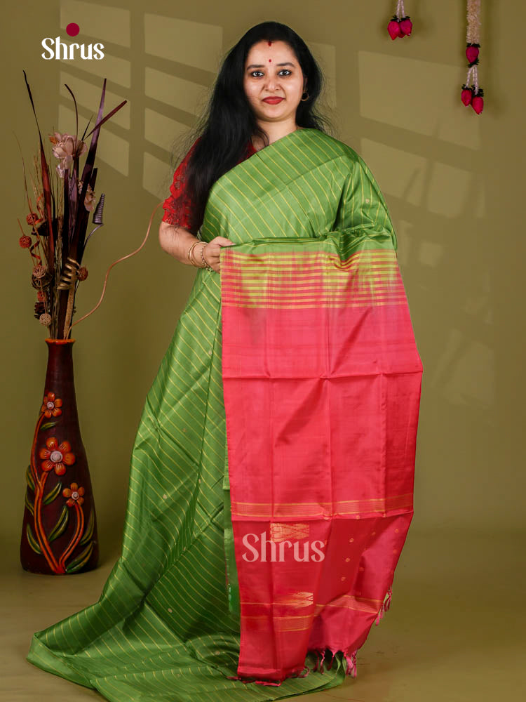 Banana Pith Saree - EJ05438
