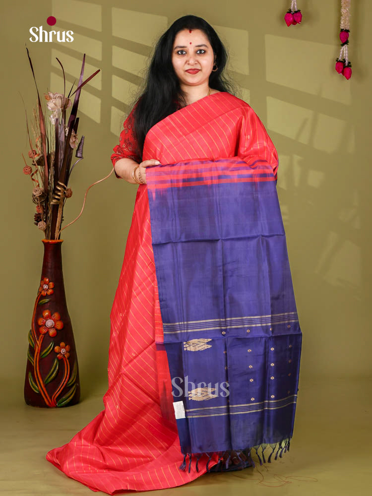 Banana Pith Saree - EJ05443