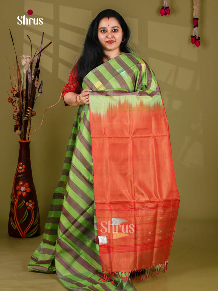 Banana Pith Saree - EJ05445