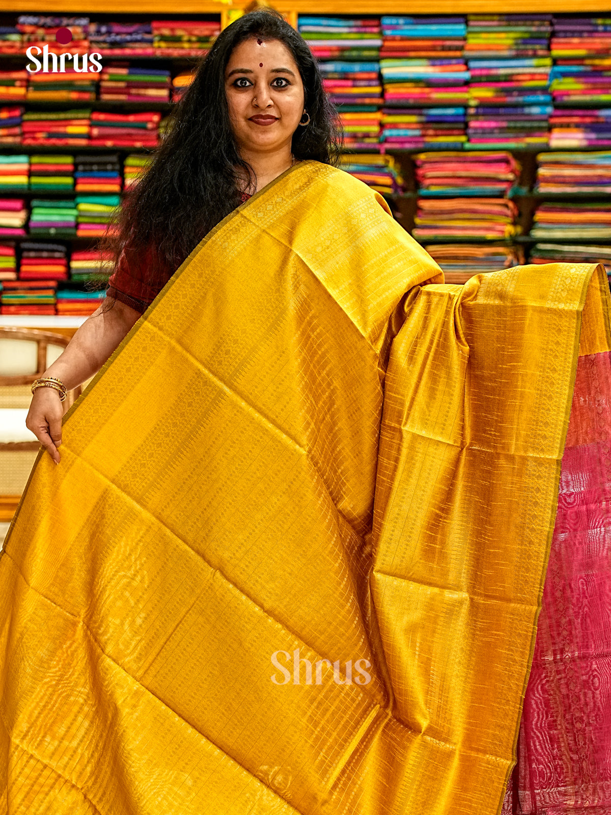 Semi Rawsilk Saree - EJ08033