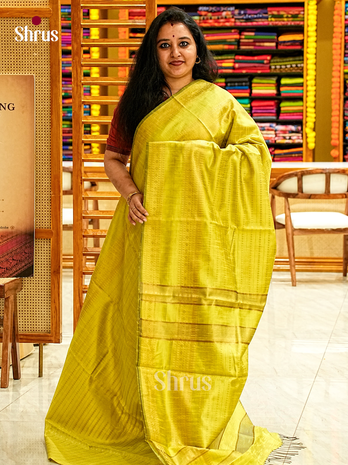 Semi Rawsilk Saree - EJ08035