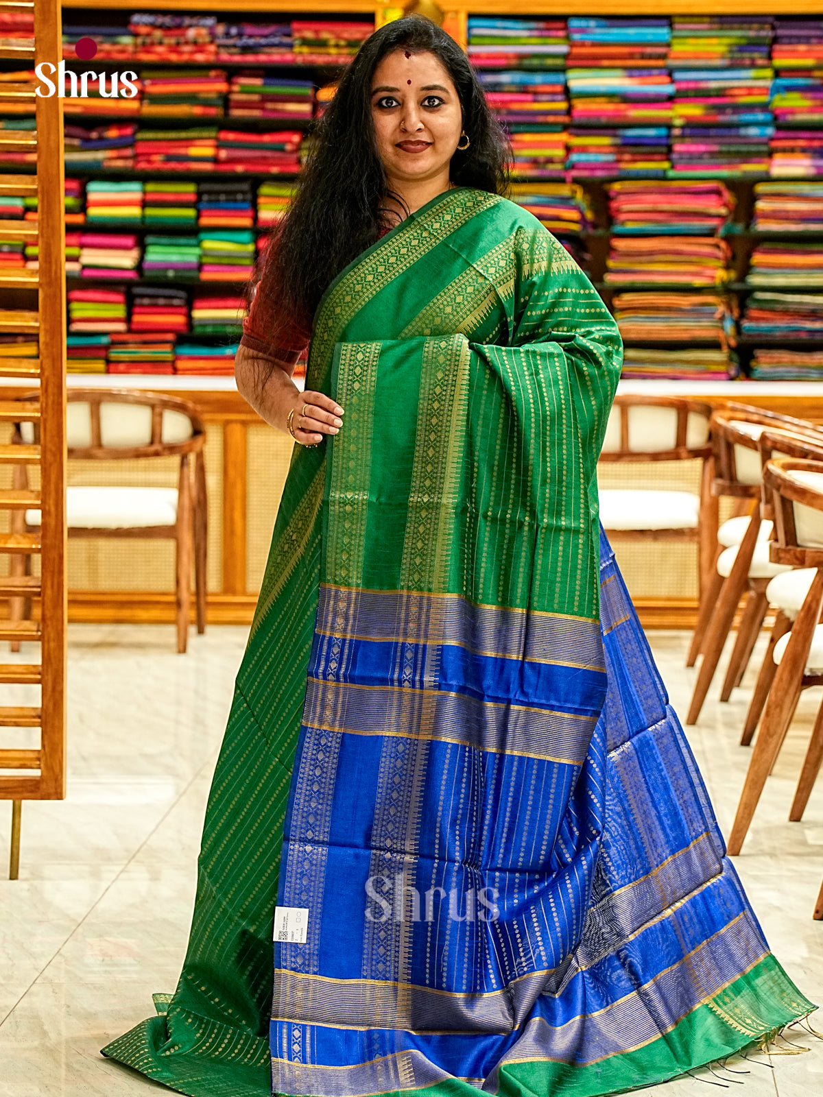 Semi Rawsilk Saree - EJ08037