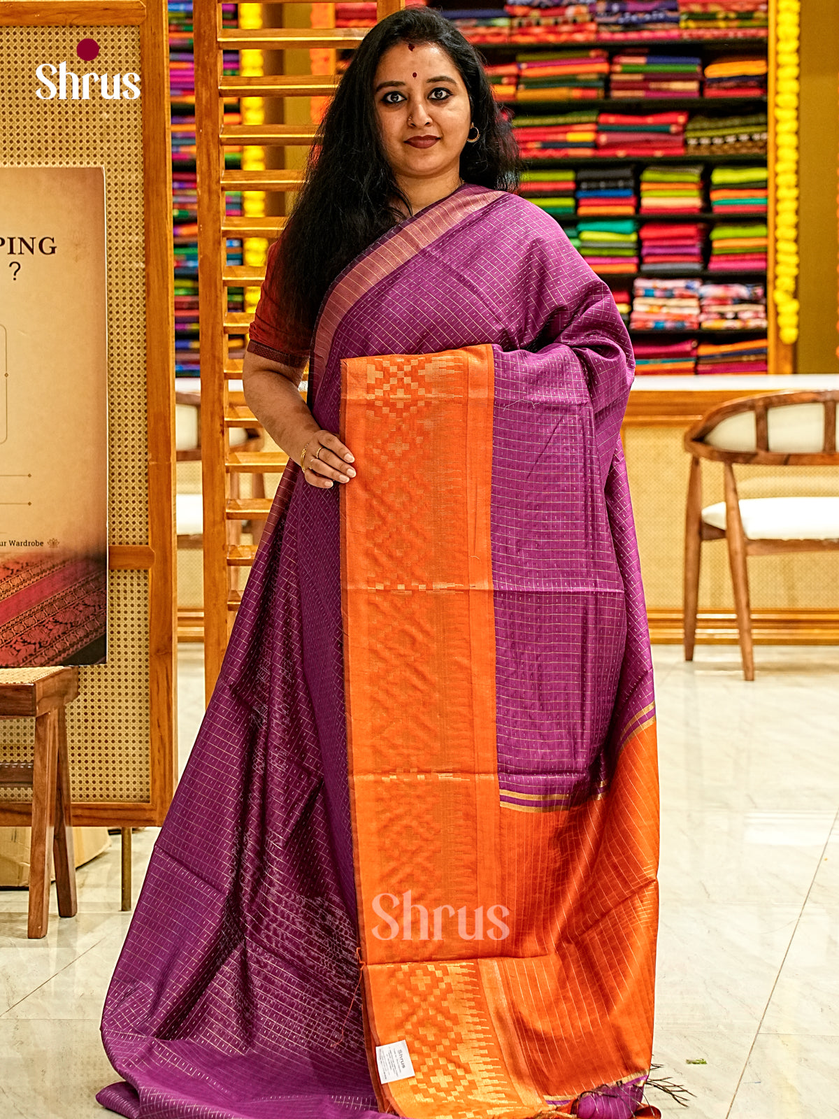 Semi Rawsilk Saree - EJ08114