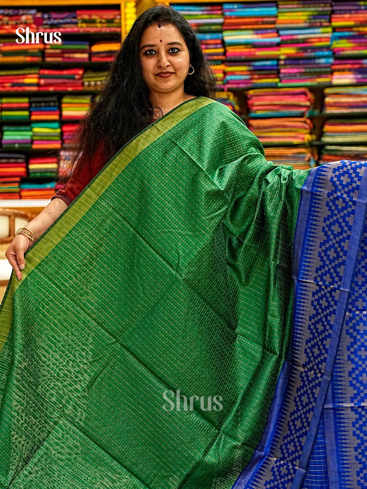 Semi Rawsilk Saree - EJ08115